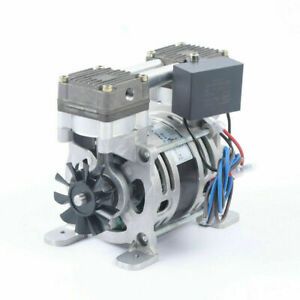 85W Oilless Piston Vacuum Pump 650mmHg/-86kpa 25L/min 0.2MPA Vacuum Air Pump USA