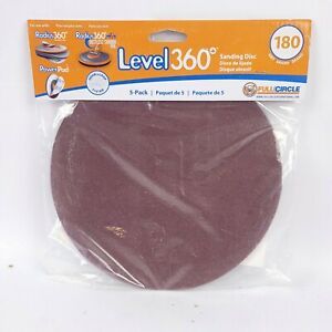 Radius 360 Drywall Sanding Discs, 9&#034; 180-Grit (5 Pack) Fits PC 7800 *NEW*