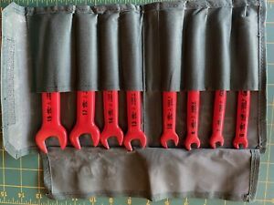 Wiha insulated wrench set metric Germany electrician