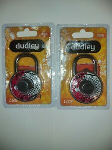 Dudley School Combination Locks Lot of 2