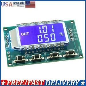 Signal Generator PWM Pulse Frequency Duty Cycle Adjust Module LCD Display UK