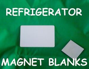 Refrigerator Magnets Gloss White Aluminum Sublimation Blank &amp; Magnet-500PCs