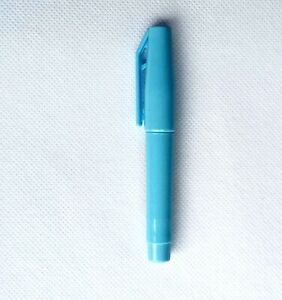MINI HIGHLIGHTER Blue Pocket Style Gift Chisel tip Marker Pen Office &amp; School