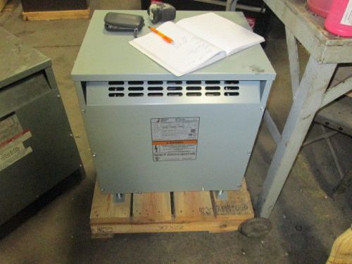 Dry type transformer, jefferson electric, 30 kva, 480/208y/120, 3 phase for sale