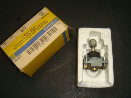 New square d 9007 ed turrant head switch new in box (pg-1c) for sale