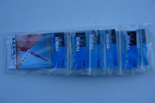Ideal - 44-102 (2ea) &amp; 44-103(4ea)Wire Marker Booklets( Lots of 6 )
