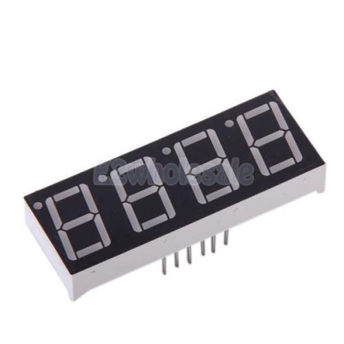Electronic 4-digit 12-pin led display digitron pcb module for arduino diy for sale