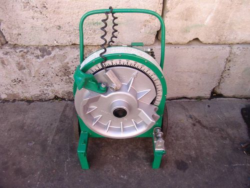 Greenlee 555 pipe bender 1 shoes 1 rollers  1 1/2&#034; - 2&#034; &lt;---  great shape #2 for sale