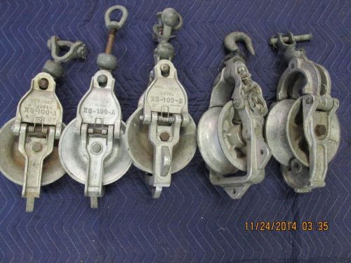 Limeman type Roller (3) Sherman (1) Campbell (1) Reliable USED Total of (5)