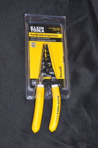 Klein tools k1412 dual nm cable stripper/cutter with klein-kurve® handle for sale