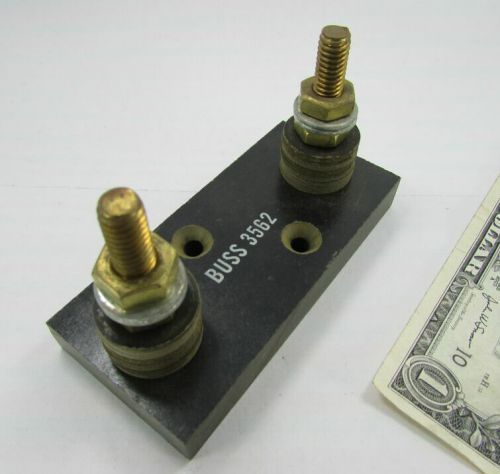 Buss 3562 Fuse Block Terminals For 250V KAB Series 225-60 Fuses Cooper Bussmann