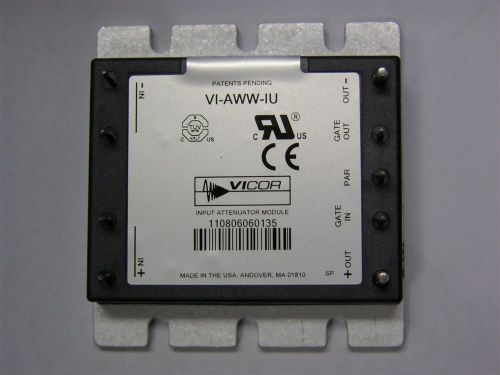 Vicor VI-AWW-IU Input Attenuator Module 18-36V In 200W