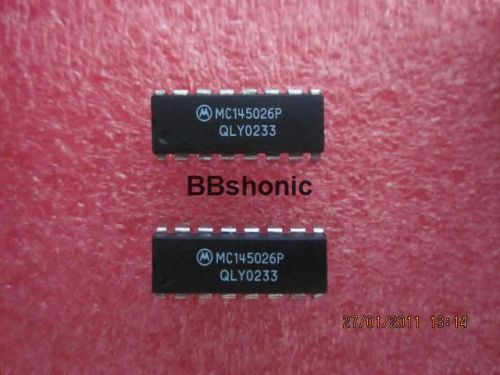 Encoder &amp; Decoder Pairs CMOS IC MC145026 / MC145026P