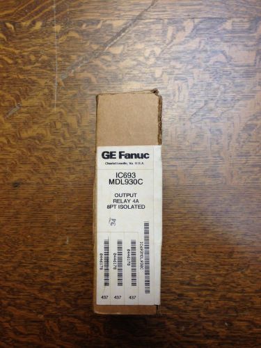 GE Fanuc IC693MDL930C Output Relay New Two Available