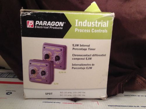 Paragon ejw 1 pole electronic percentage timer for sale