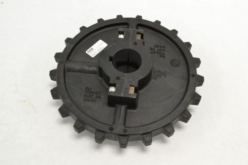 Rexnord ns7700-21t 1-1/4 21 teeth split plastic chain 1-1/4in sprocket b261183 for sale