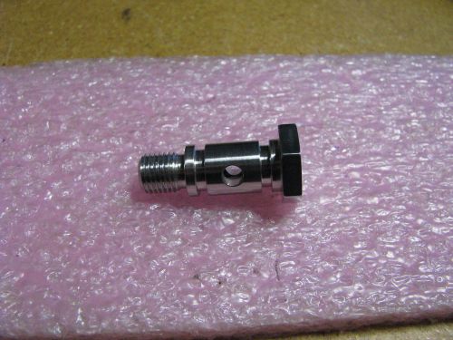 GE / ARRO ENG. FLUID PASSAGE BOLT # 4062T07P01  NSN: 4730-01-150-6500  REV A