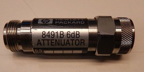 HP 8491B 6dB Attenuator DC to 18 GHz N (m/f)        504