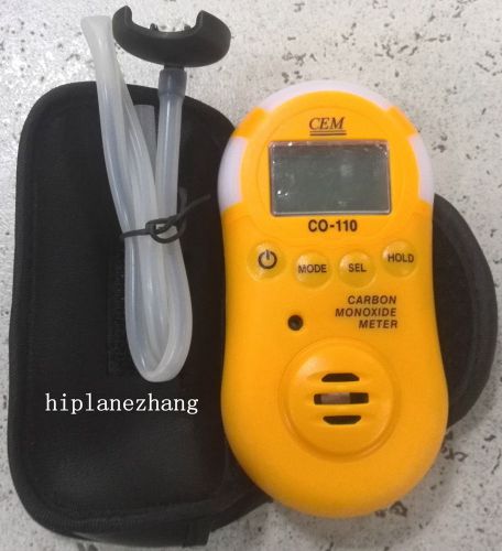 Mini carbon monoxide co meter tester detector 0-1000ppm sound light alarm co-110 for sale