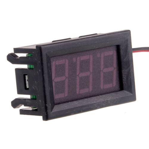 Two-wire dc voltmeter 0.56-inch led digital voltmeter dc4.5v-30.0v for sale