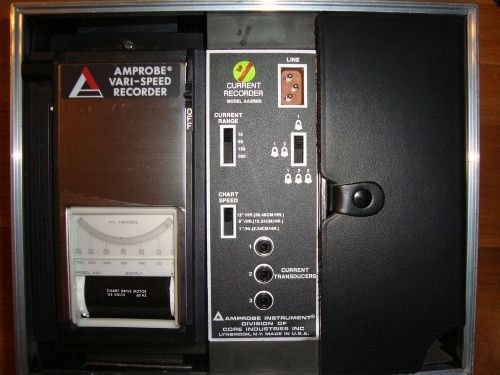 Amprobe 3-phase 300 amp polyphase wind power generator chart recorder nos mint for sale