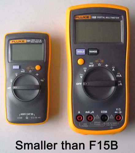 New FLUKE 101 portable/handheld digital multimeter F101,FLUKE15B smaller version
