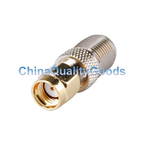 Sma-f adapter rp sma male to f female jack straight rf adapter connector for sale