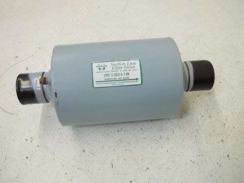 SPORLAN C-4313-S-T-HH SUCTION LINE FILTER-DRIER *USED*