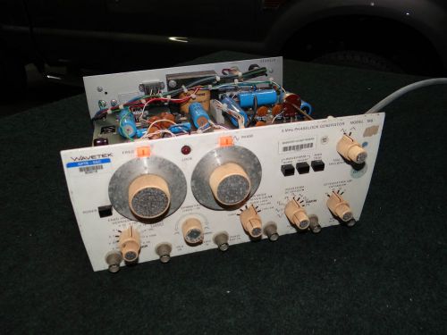 Wavetek 186 5 Mhz Phaselock Generator Missing Case