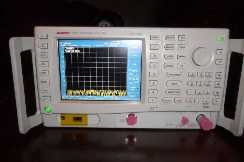 Advantest U3772 9 kHz - 43 GHz Portable Spectrum Analyzer  CALIBRATED