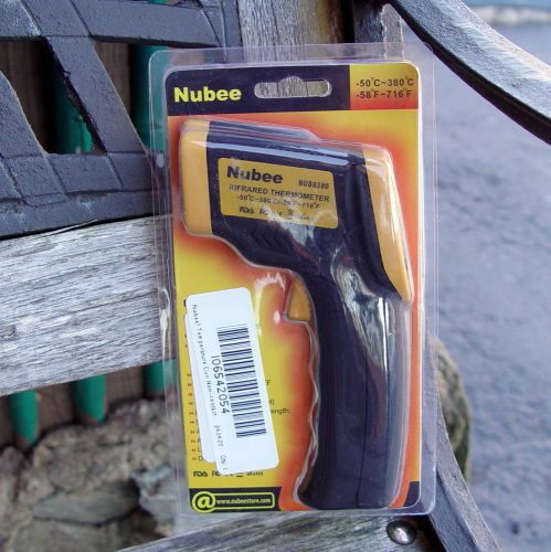 Nubee Temperature Gun Non-Contact Infrared Thermometer w/ Laser Sight FDA FCC
