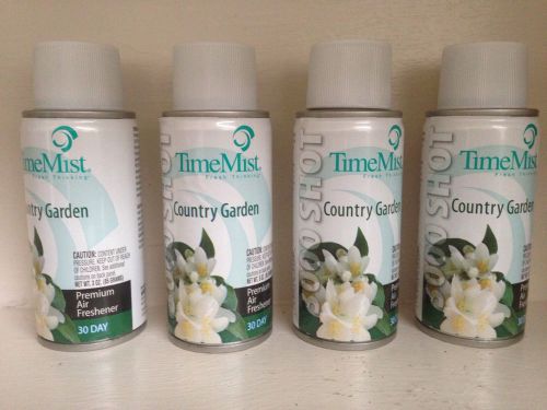 TimeMist Airfreshener Refills , Country Garden Fragance 4 Pack