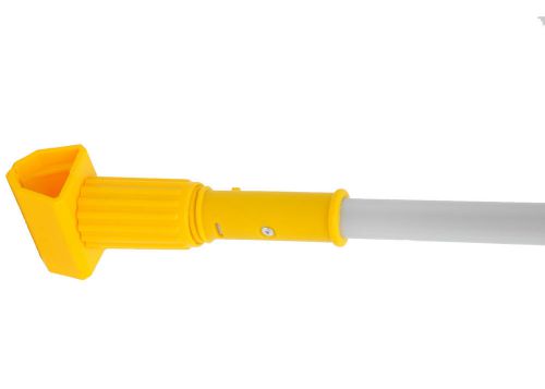 (24 PiecesUnit) Plastic Jaws Mop Handle for 5 Wide Mop Heads , Metal Handle
