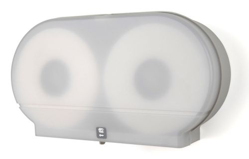 Palmer fixture twin jumbo roll tissue dispenser white for sale