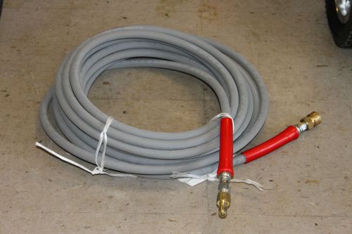 50&#039; Hot Water Pressure Washer Hose with Quick Connects 6000 PSI 3/8&#034;