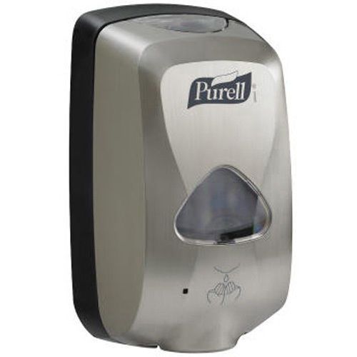 Purell TFX Touch Free Dispenser, Brushed Metallic, 6w x 4d x 10.5h, 1200 mL