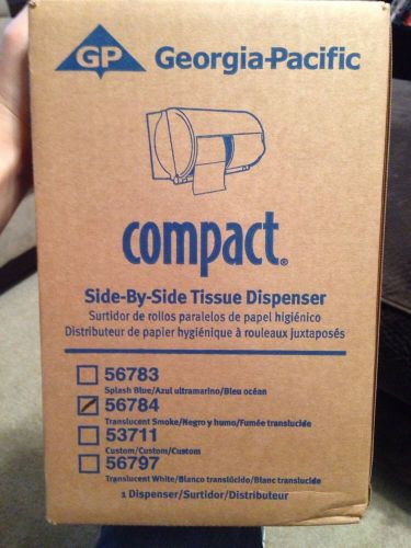 Georgia-pacific compact side-by-side tissue dispenser - 56784, toilet paper disp for sale