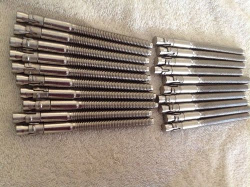 20 new WEJ-IT 3/8&#034; x 5&#034; WEDGE ANCHOR