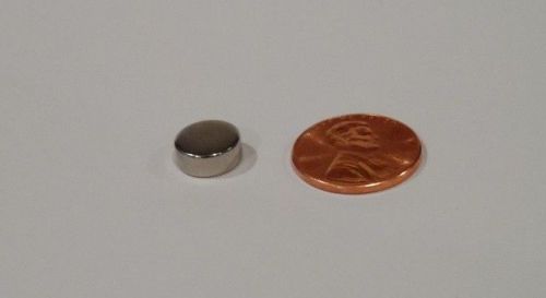 1 pair (2) brand new neodymium magnets n52 grade 10mm x 4mm round discs (.39&#034;) for sale