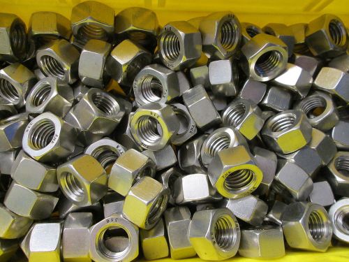 5/8-11 316SS STAINLESS STEEL HEX NUTS LOT OF 50