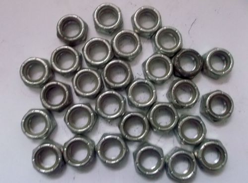LOT OF 29 FIN JAM NYL LK NUTS ZINC PLATED 5/8&#034; - 18