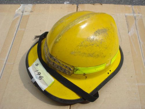 Cairns helmet 664 invader + liner firefighter turnout fire gear #196 yellow for sale