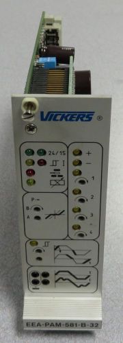 VICKERS POWER-AMPLIFIER  MODEL:  EEA-PAM-581-B-32