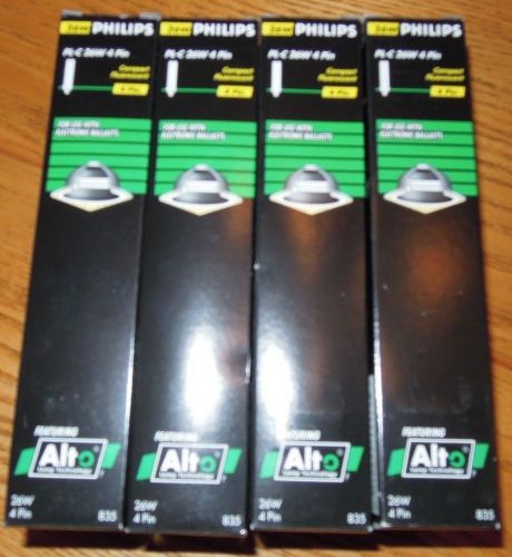 Philips pl-c 26w 4 pin - lot of 8 - new! for sale