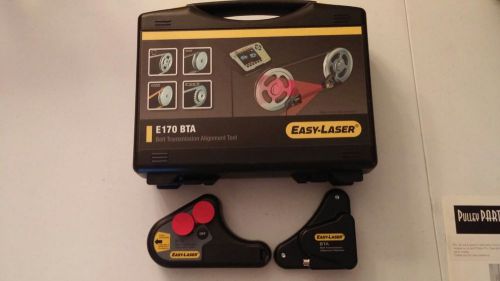 Easy-Laser BTA Laser Pulley Alignment System Model E170 BTA