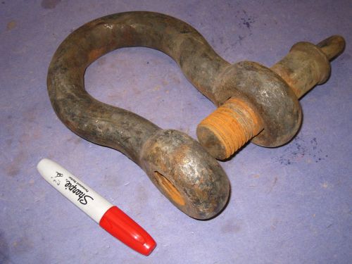 SHACKLE WLL 20T Industrial  15#  20 Ton  1 1/2&#034; SCREW PIN ANCHOR  21D2