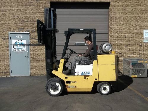 Forklift (17772) tcm fcg36n5t, 8000lbs capacty, side shifter for sale