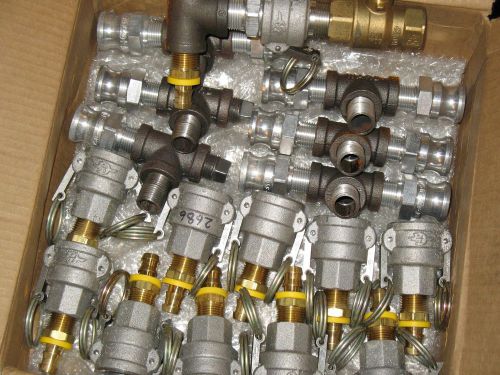 Lot of hovair systems air bearing pt coupling quick disconnect cam lock set kit for sale