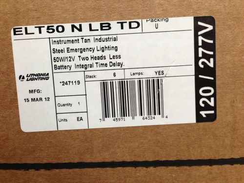 ELT50 N LB TD Lithonia Titan With Battery New in Box