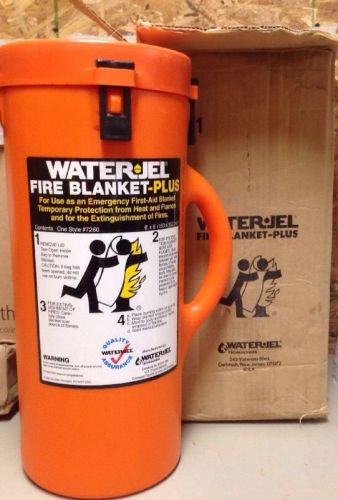 WaterJel Fire Blanket-Plus Style #7260 6 X 5&#034; Canister Expired 2010.  (R1)